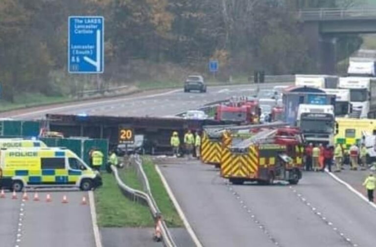 M6 crash